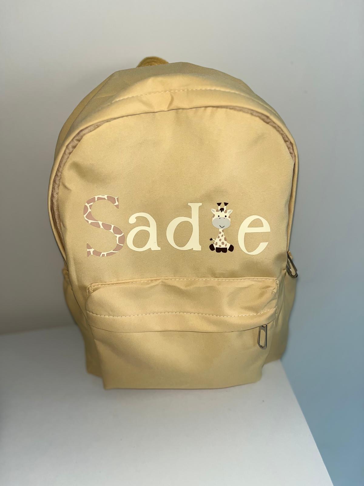 Personalised Backpack