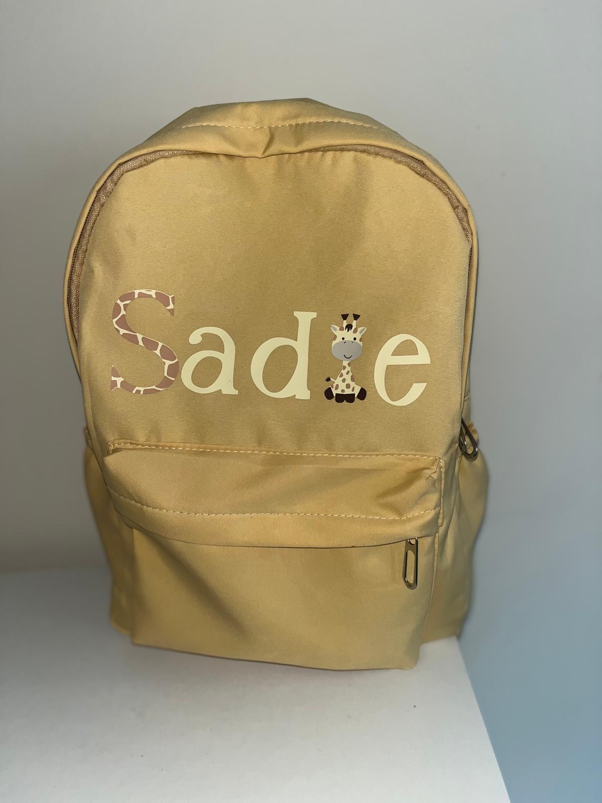 Personalised Backpack